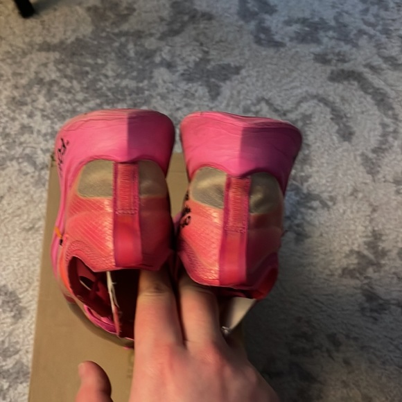 Size 9 - Nike Zoom Fly SP x OFF-WHITE Tulip Pink 2018 - Picture 4 of 7